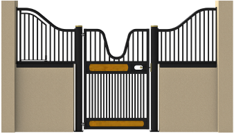 Illustration of a European Horse Stall - Willard