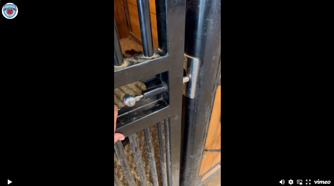 Stainless Steel Latch - Saratoga Stalls