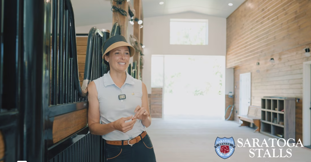 Alexandrea Baigas discussed her experiences with Saratoga Stalls