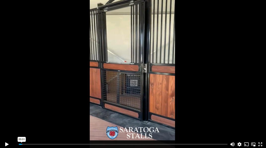 98 Series Horse Stall Front Features